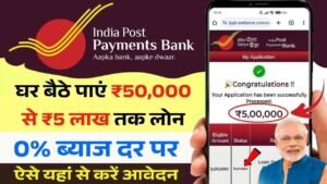 India Post Office Loan 2026
